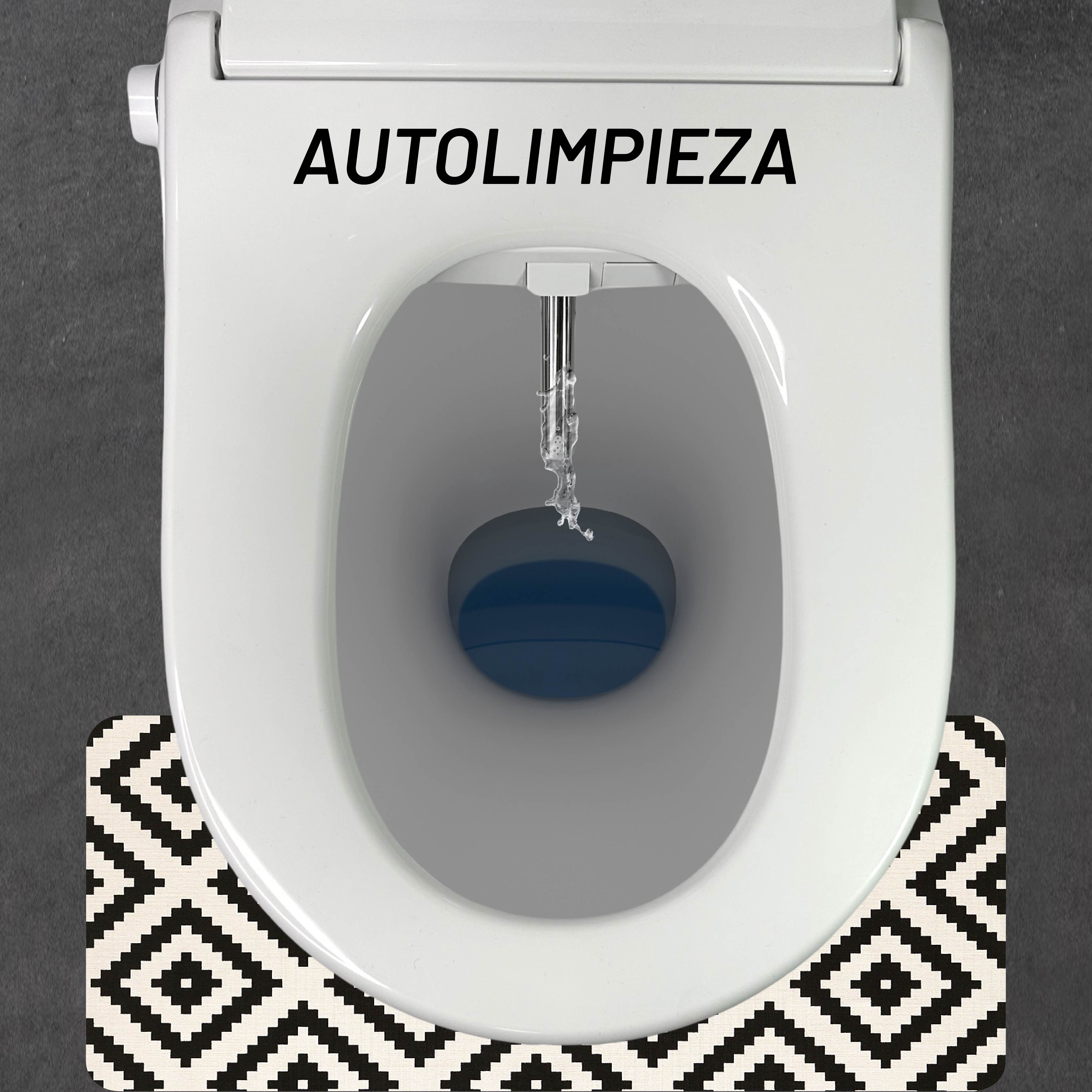 Bidet Automático para WC, Asiento Calefactable, Lavado a Presión, Secado con Aire y Control Remoto